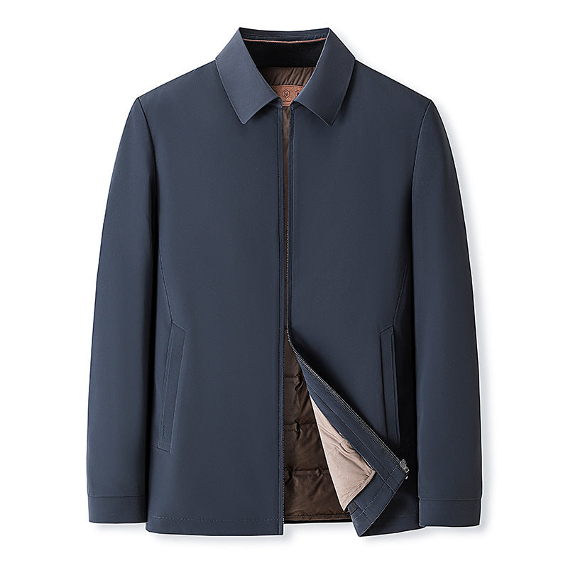 Men's Classic Down Jacket | Insulated Lightweight Winter Coat 4