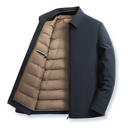 Men's Classic Down Jacket | Insulated Lightweight Winter Coat 7
