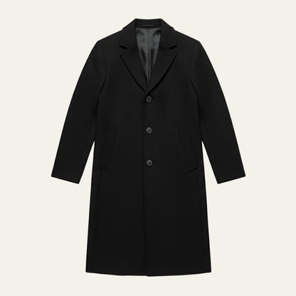Men's Classic Wool Overcoat Tailored Fit Warm 7