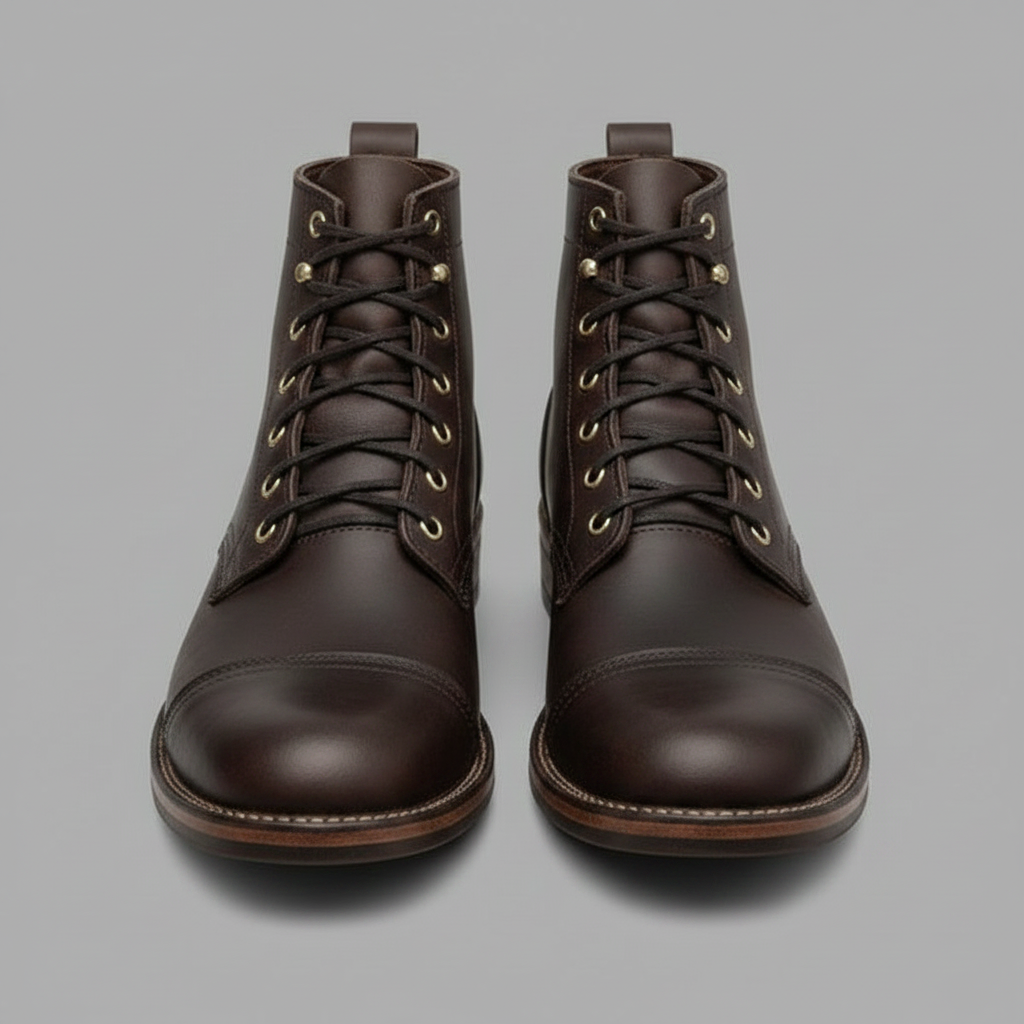 Men's Classic Work Boots | Durable Lace-Up Design for Comfort 1