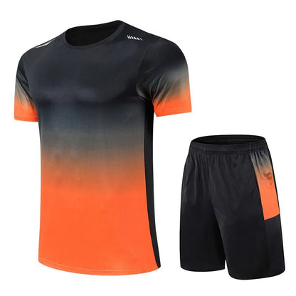 Men's Gradient Tracksuit Set | Men's Activewear Gym Clothes 4