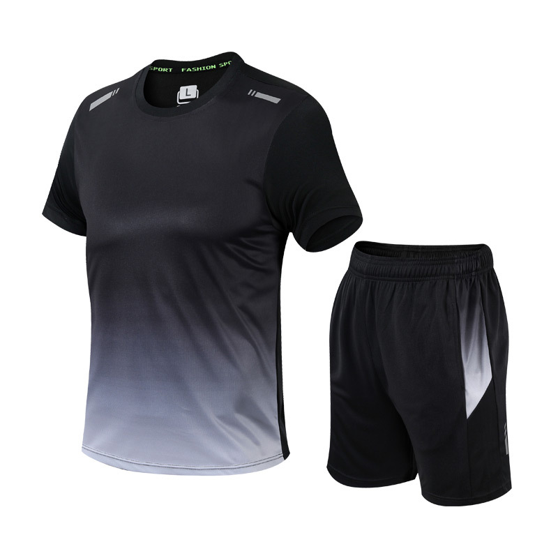 Men's Gradient Tracksuit Set | Men's Activewear Gym Clothes 5