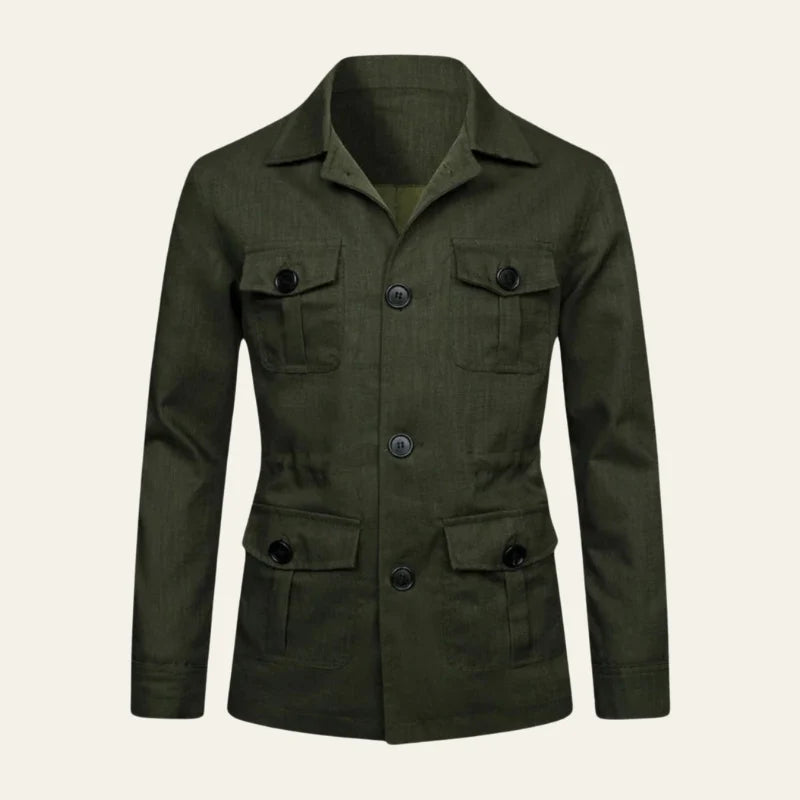 Men's Heritage Hunting Jacket Classic Field Coat 7