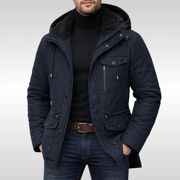 Men's Insulated Autumn Jacket with Fleece Lining 1