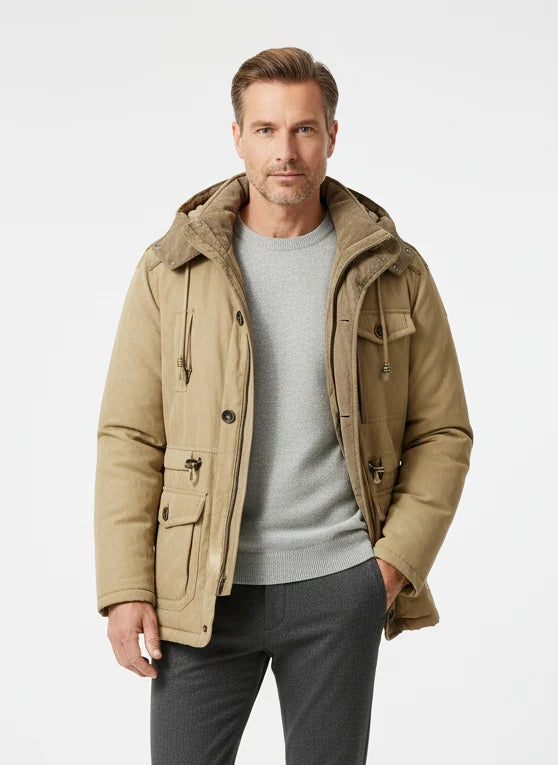 Men's Insulated Autumn Jacket with Fleece Lining 3