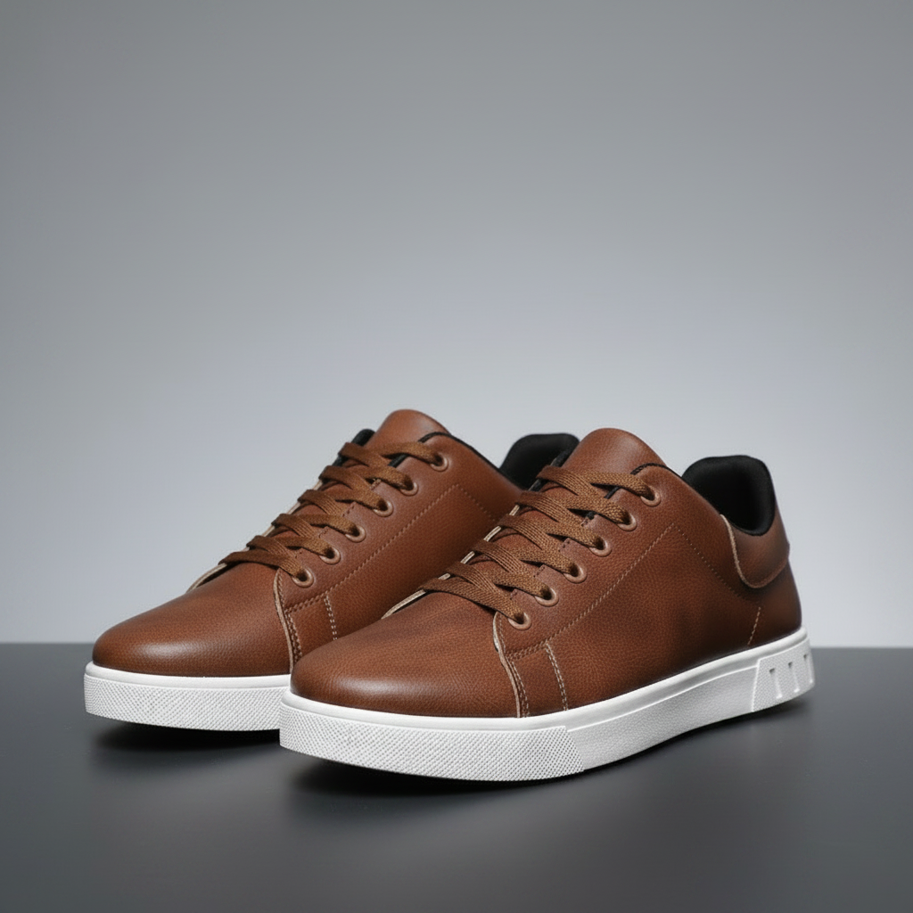 Men's Lace-Up Sneakers | Casual Low-Top Mens Trainers 0