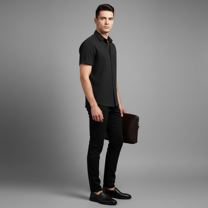 Men's Lightweight Casual Summer Shirt | Short Sleeve Polo 6