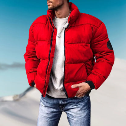 Men's Lightweight Down Puffer Jacket | Men's Winter Jacket Black 0