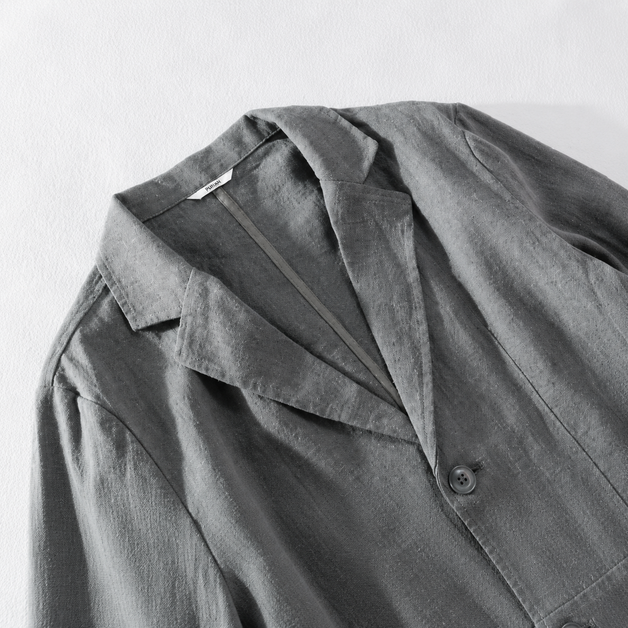 Men's Lightweight Linen Blend Casual Jacket | Smart Casual Blazer 2
