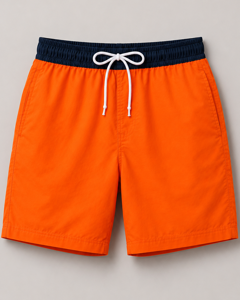 Men's Lightweight Swim Shorts | Quick Dry Drawstring Waist 1