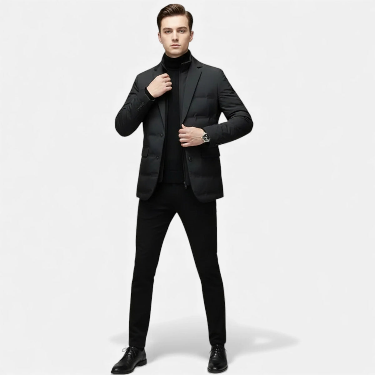 Men’s Quilted Down-Filled Winter Jacket 1