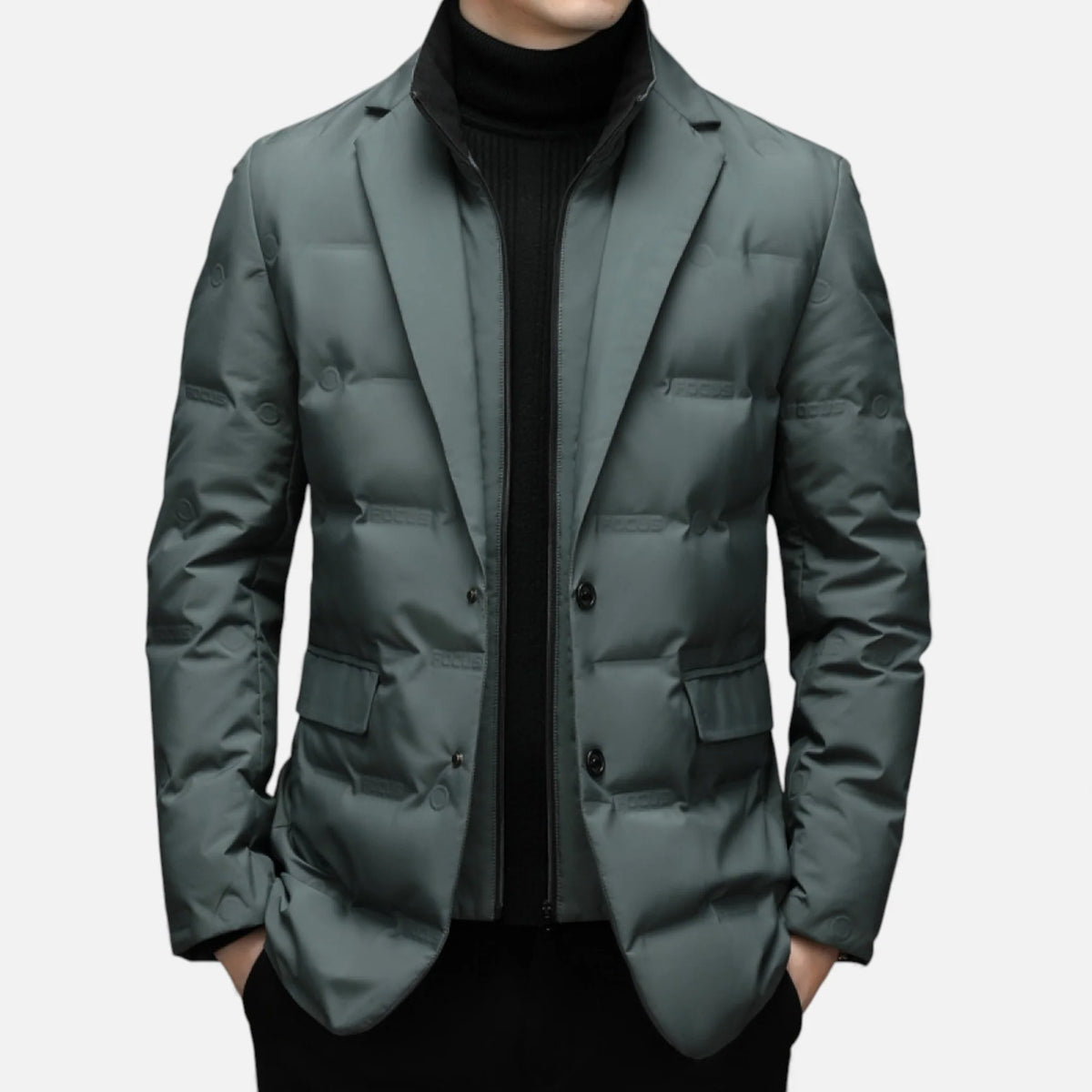 Men’s Quilted Down-Filled Winter Jacket 3
