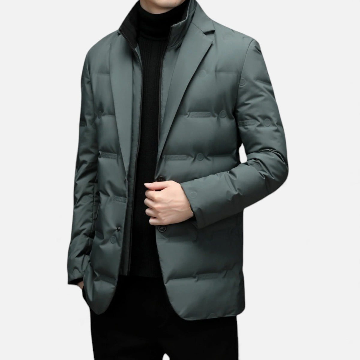 Men’s Quilted Down-Filled Winter Jacket 4