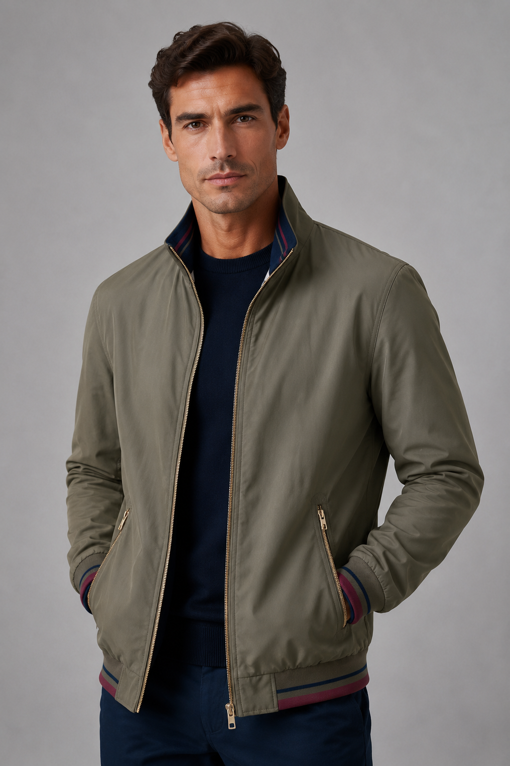 Men's Reversible Wind-Resistant Jacket | Lightweight Men's Coat 1