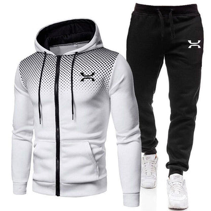Men's Sports Suit | Zip-Up Hoodie and Sweatpants Set 1