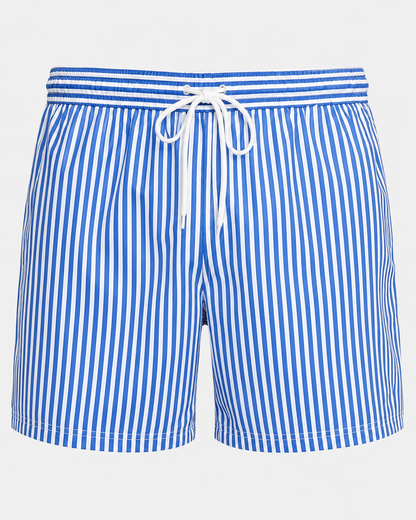 Men's Striped Quick-Dry Swim Shorts | Lightweight Swimwear 1
