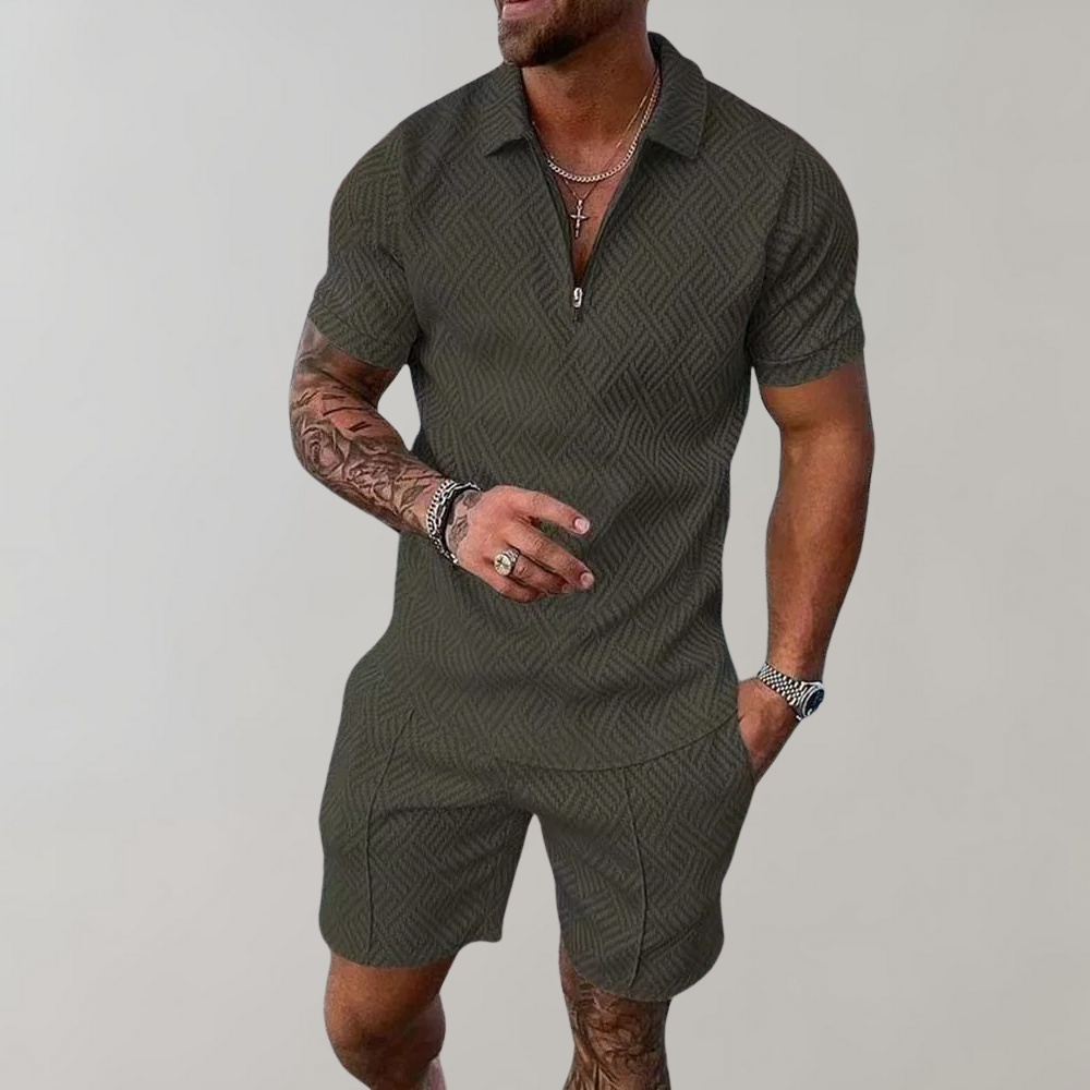 Men's Summer Casual Set | Lightweight Breathable Outfit 4