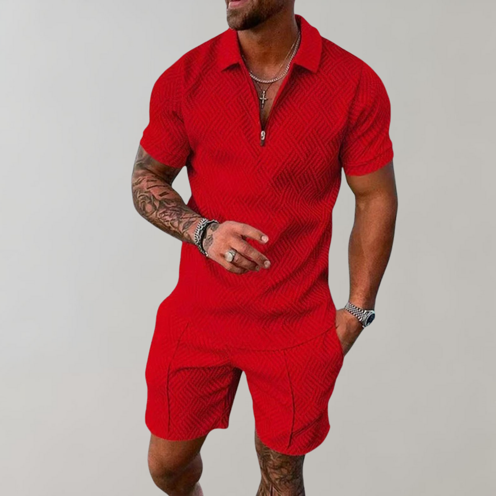 Men's Summer Casual Set | Lightweight Breathable Outfit 7
