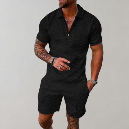 Men's Summer Set | Lightweight Casual Shirt & Shorts Co-Ord 0