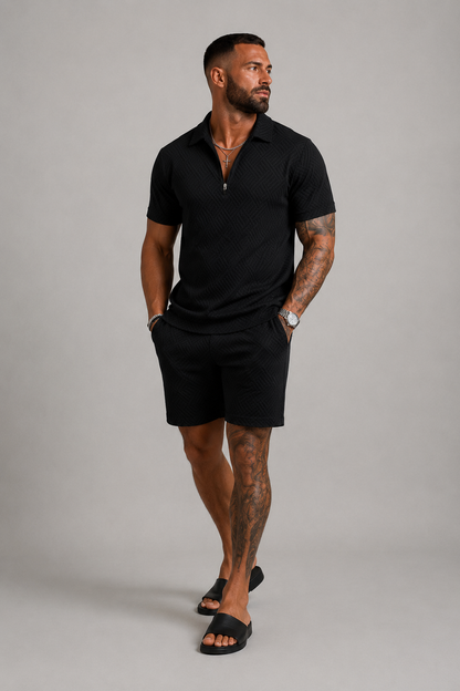 Men's Summer Set | Lightweight Casual Shirt & Shorts Co-Ord 1