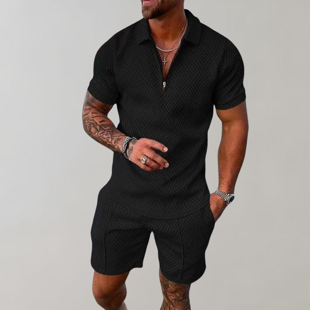 Men's Summer Set | Lightweight Casual Shirt & Shorts Co-Ord 2