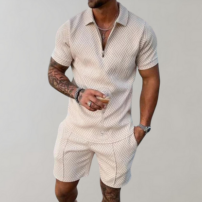 Men's Summer Set | Lightweight Casual Shirt & Shorts Co-Ord 5