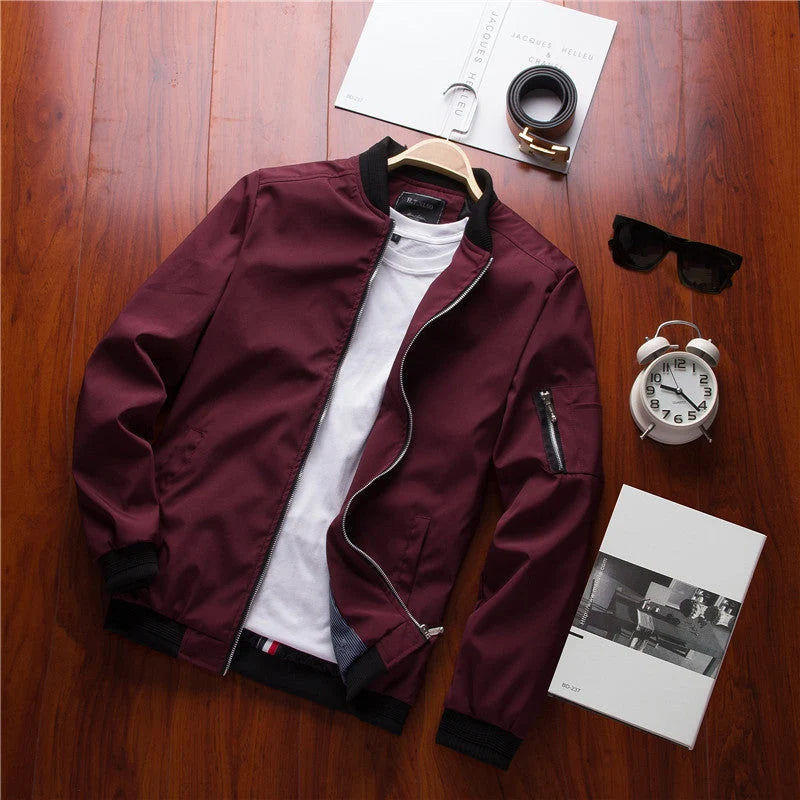 Men's Transitional Jacket | Stylish Men's Coats with Zipper 0