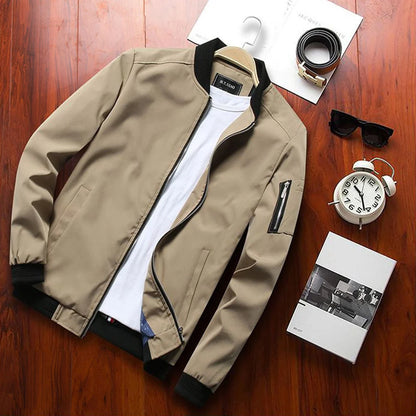 Men's Transitional Jacket | Stylish Men's Coats with Zipper 1