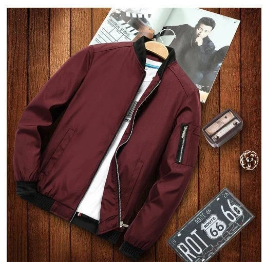 Men's Transitional Jacket | Stylish Men's Coats with Zipper 3