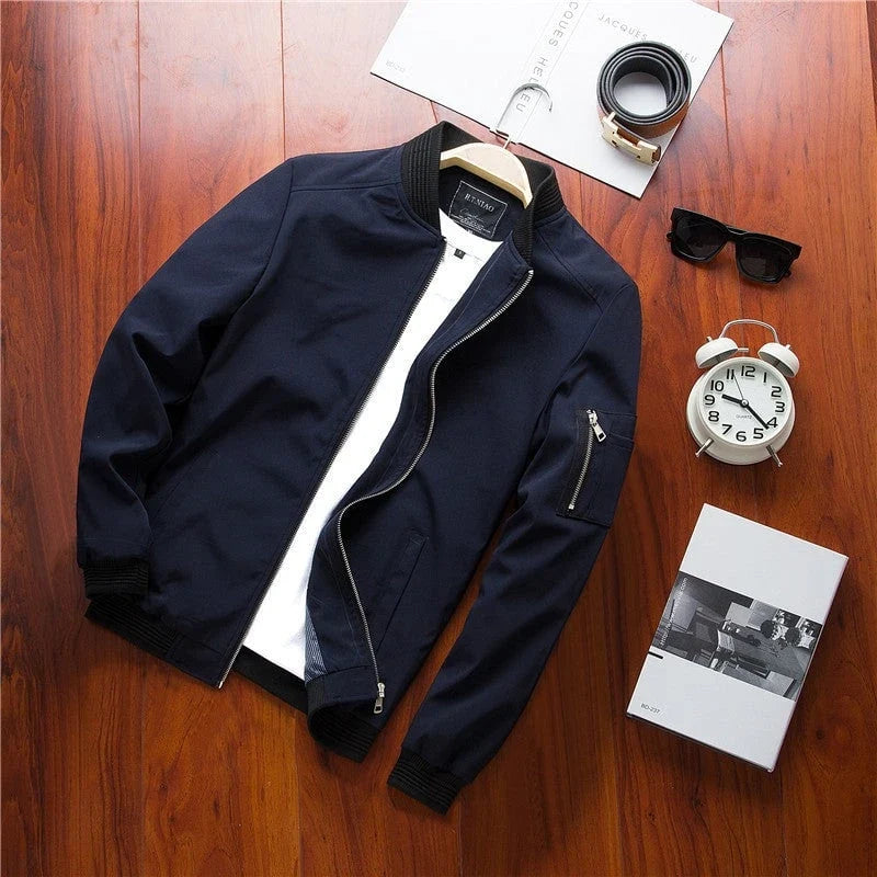 Men's Transitional Jacket | Stylish Men's Coats with Zipper 7
