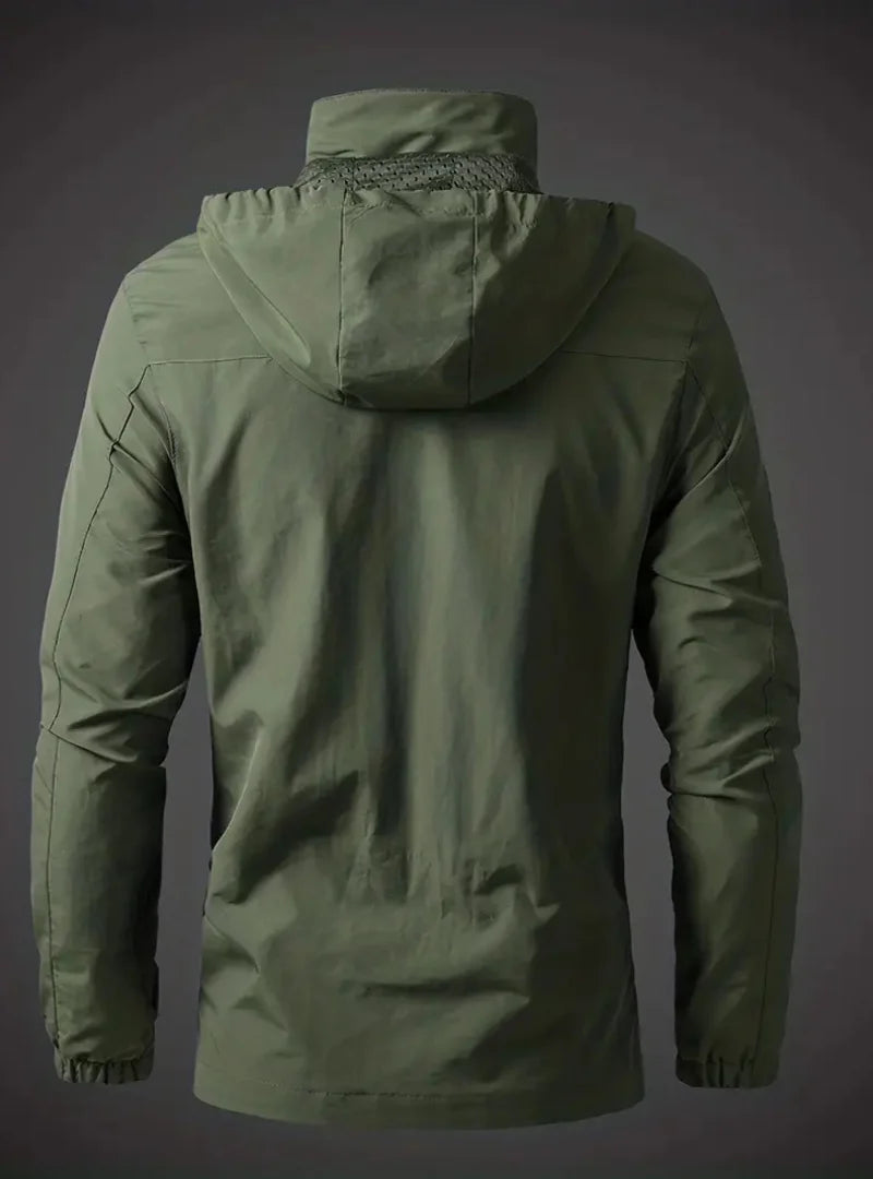 Men's Waterproof Rain Jacket | Breathable Lightweight Coat 1