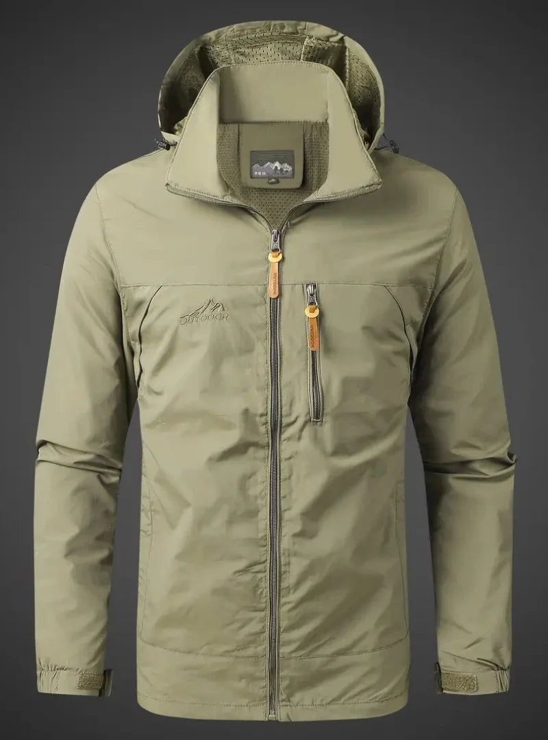 Men's Waterproof Rain Jacket | Breathable Lightweight Coat 5