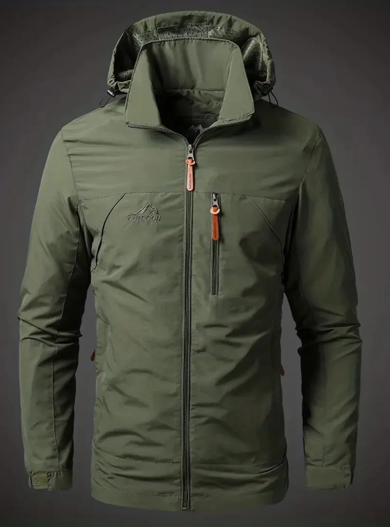 Men's Waterproof Rain Jacket | Breathable Lightweight Coat 6