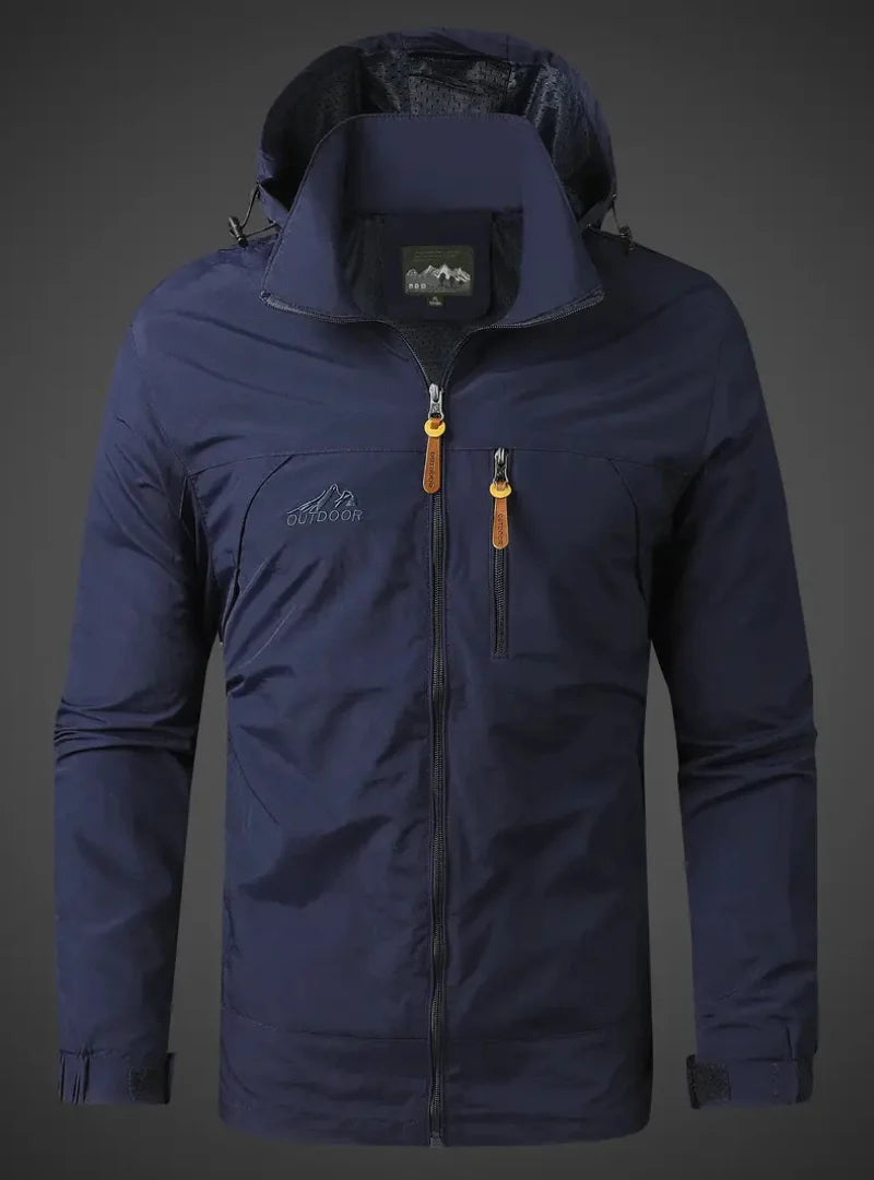 Men's Waterproof Rain Jacket | Breathable Lightweight Coat 7