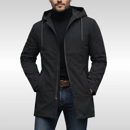 Men's Weatherproof Long Coat Insulated Autumn 0