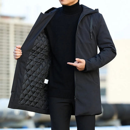 Men's Weatherproof Long Coat Insulated Autumn 1