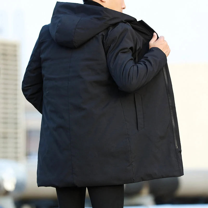 Men's Weatherproof Long Coat Insulated Autumn 3