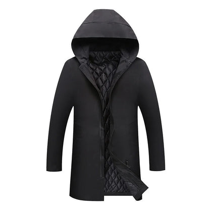Men's Weatherproof Long Coat Insulated Autumn 4