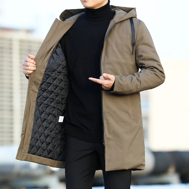 Men's Weatherproof Long Coat Insulated Autumn 5
