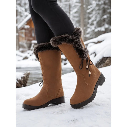 Meredith | Fur-Trimmed Knee-High Winter Boots 2