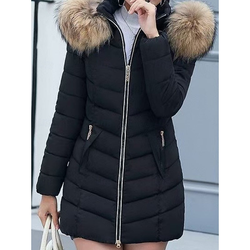 Meredith | Women's Hooded Winter Parka Insulated Coat 3