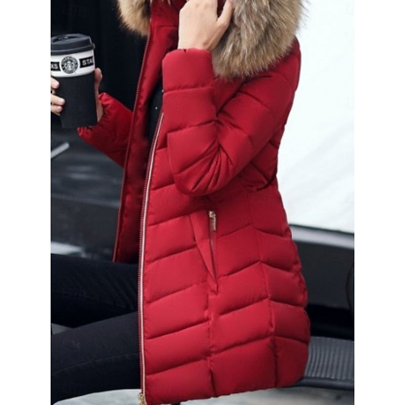 Meredith | Women's Hooded Winter Parka Insulated Coat 5