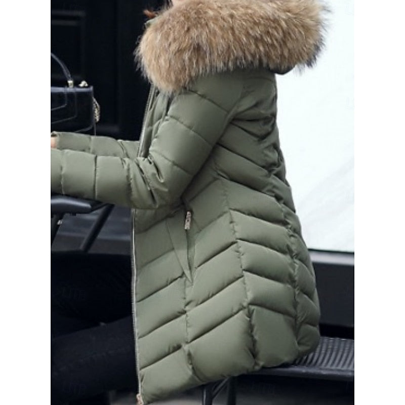Meredith | Women's Hooded Winter Parka Insulated Coat 8