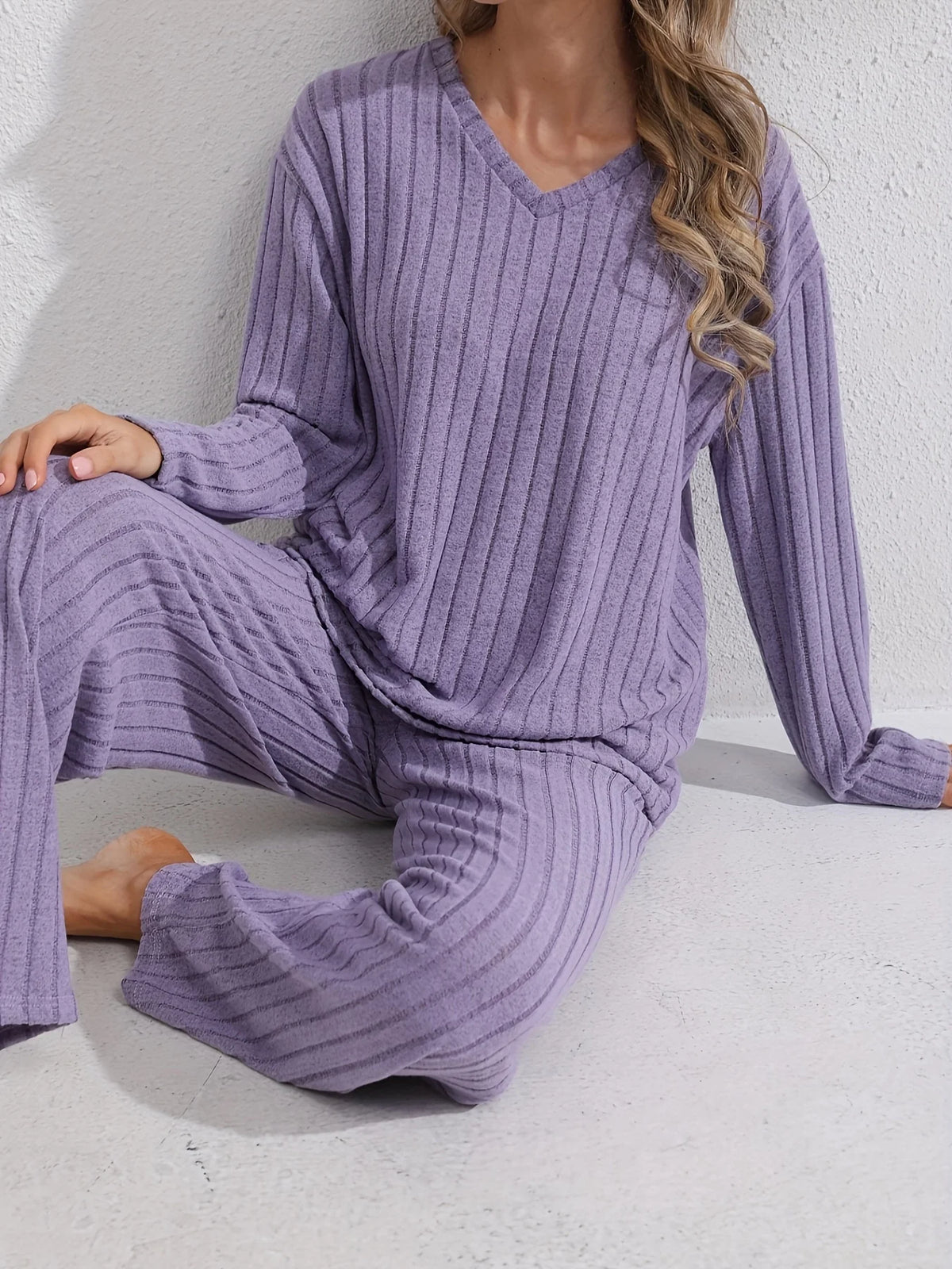 Naomi | Relaxed Ribbed Two-Piece Set 1