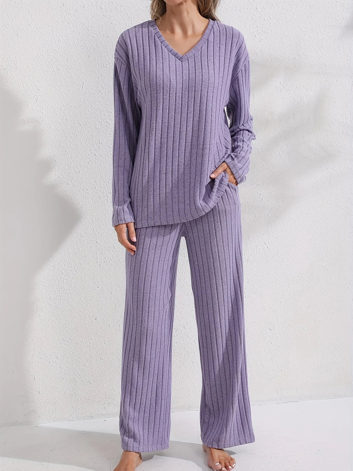 Naomi | Relaxed Ribbed Two-Piece Set 2
