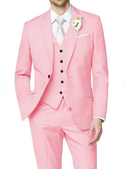 Nathan | Men's Formal One-Button Notch Lapel Suit 1