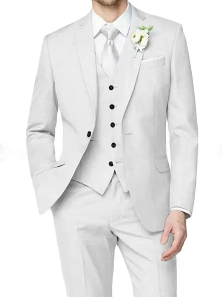 Nathan | Men's Formal One-Button Notch Lapel Suit 2