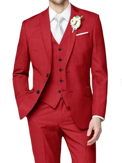 Nathan | Men's Formal One-Button Notch Lapel Suit 4