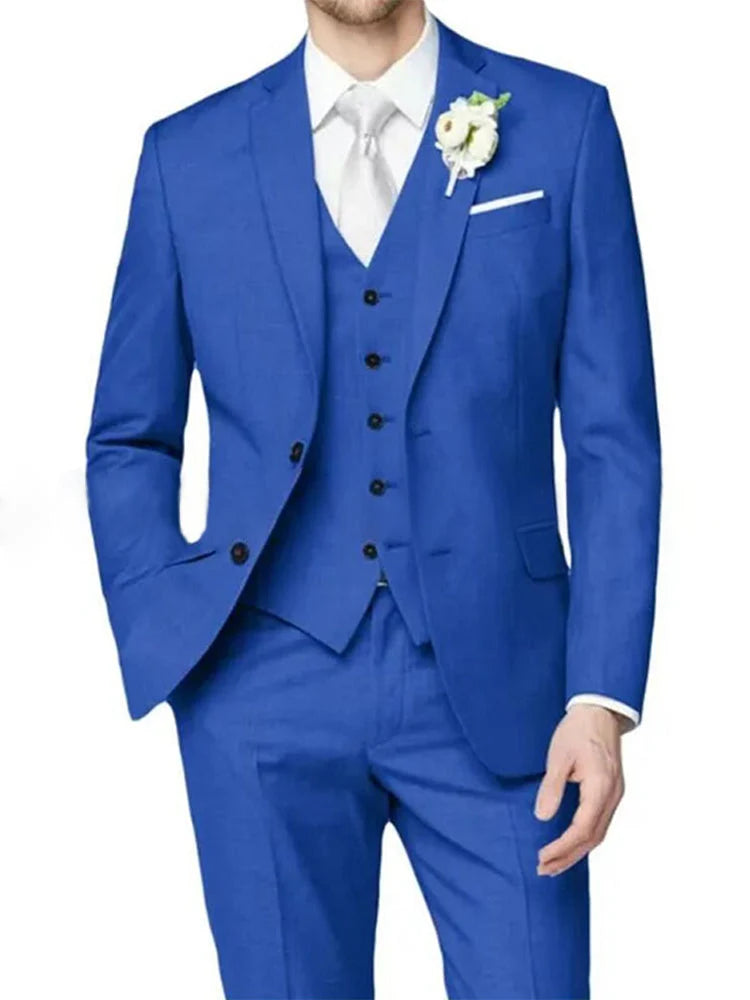 Nathan | Men's Formal One-Button Notch Lapel Suit 5