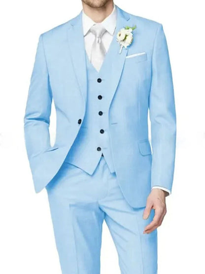 Nathan | Men's Formal One-Button Notch Lapel Suit 9
